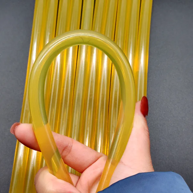 11 мм желтые прозрачные клейкие палочки термоплавкий клей для упаковки винной коробки быстрый клей