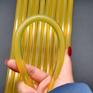 11Mm Gele Transparante Lijm Sticks Smeltlijmstift Voor Wijnkist Verpakking Snelle Kleeflijm