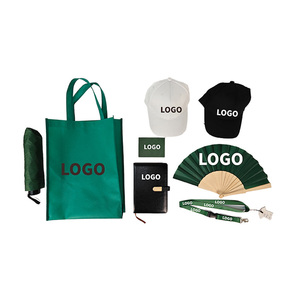 Ai-mich Promotional Corporate Gift Items Custom Logo Printed Mug Umbrella Fan Travel Office Souvenirs