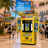 Mesin Photo Booth AI dengan Kamera untuk Taman Hiburan & Objek Wisata - Pencetakan Instan, Kompatibel dengan Smartphone, Bahan Stainless Steel