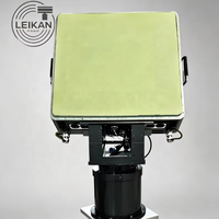 Radar Pengintai Ketinggian Rendah 360 Mekanis Pemindai X-Band 3D Phased Array Anti-Clutter Jangkauan 5km Pelacakan Multi-Target
