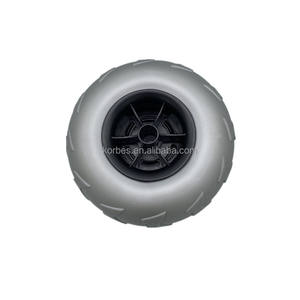 Pneus de <span class=keywords><strong>remorque</strong></span> de bateau gonflable de 9 pouces, roues de <span class=keywords><strong>ballon</strong></span> de chariot de plage pour chariot de plage - Product Image 5