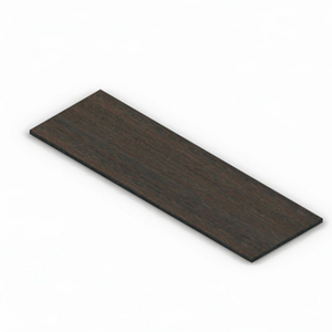 Estante de Madera Moderno de 38x120x2.5 cm, Color Blanco Brillante, Solución de Almacenamiento para Sala de Estar - Product Image 3