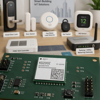 Module LoRa haute performance KG200ZABMD, format compact LGA, prend en charge les serrures intelligentes, les capteurs de porte, le suivi des animaux de compagnie, les systèmes HVAC