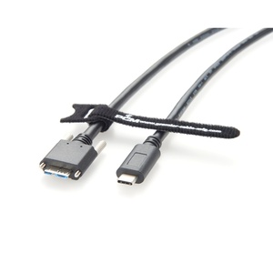 Kabel USB 3.1 Kamera Industri USB-C ke Micro-B dengan Pengunci Sekrup untuk Peralatan Inspeksi Visi Robotik Transfer Data 5Gbps - Product Image 3