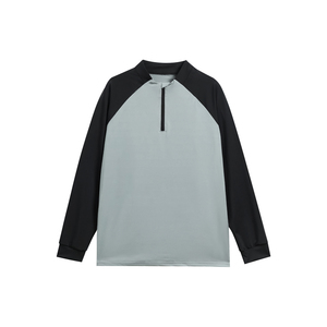 Logo personnalisé hommes séchage rapide à manches longues soleil cyclisme coupe-vent épaule impression pêche Culture chemise pull solide - Product Image 4