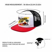 Gorra Trucker Hip Hop Personalizada con Visera Plana, Bordado e Impresión de Logotipo, Gorra de Malla para Camionero, Gorra de Malla de Algodón Personalizada para Ropa Urbana