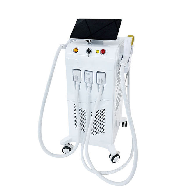 4 in 1 808 755 1064nm Diode Laser Hair Removal Machine Multi-Functional Machine Elight + Diode Laser + ND + RF