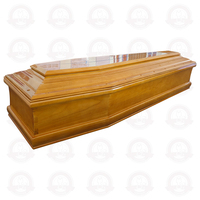 Ataúd/Cofre de Madera de Alta Calidad Estilo Europeo para Adultos, Venta Directa del Fabricante de Shandong