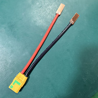 XT90 Kabel Silikon Fleksibel Inti Tembaga Murni 2-Pin Male to Female Rakitan Kabel Harness
