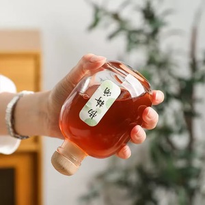 Bouteilles de vin de fruits vides transparentes/givrées <span class=keywords><strong>moins</strong></span> chères de 100 ml, 250 ml, 500 ml, pour vin, liqueur, spiritueux, vodka, gin - Product Image 5