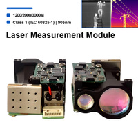 Módulo de Telémetro Láser de Vidrio Erbio de Clase 1, Seguro para los Ojos, con Longitud de Onda de 905±10nm, Alcance de 1200/2000/3000m, para FPV