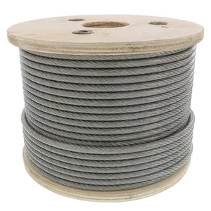 Factory direct sales, made in China 19x7 18x7 WSC Galvanised Wire Rope