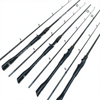 Canne à pêche en carbone FUJI Guide 30T de 1,65 m / 1,8 m / 2,1 m / 2,4 m, canne à pêche de surf, longue canne à lancer pour la pêche au bar, à la perche et au groupé - Prix usine