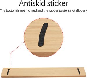 Bán buôn bàn phím bằng gỗ cổ tay phần còn lại, Ergonomic chơi game walnut bàn phím cơ khí cổ tay pad, cứng cổ tay phần còn lại Palm Hỗ trợ phần còn lại - Product Image 2