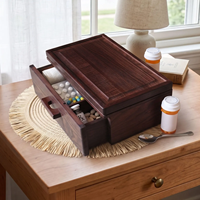 Boîte de rangement hebdomadaire pour pilules, 7 jours, étui portable pour médicaments, vitamines, compléments et médicaments quotidiens