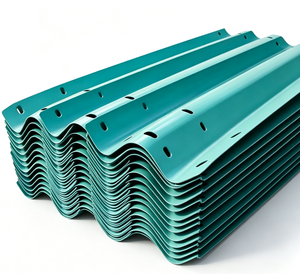 W Beam Guardrail Manufacturer Hot <b>Dip</b> Galvanized Road Barrier Supplier UAE Qatar Oman Saudi Arabia Middle East - Product Image 3