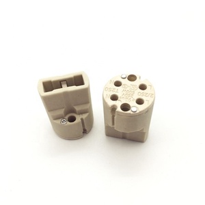 Douille de <span class=keywords><strong>lampe</strong></span> en céramique <span class=keywords><strong>halogène</strong></span> G9, 4 trous, à brancher, pour ampoule LED - Product Image 2