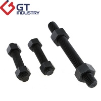 Wholesale Price Black Oxide Coated Carbon Steel Full Thread Threaded Rod