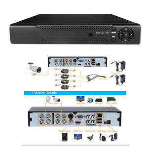 Système de sécurité CCTV 8 canaux 1080P AHD, kit de surveillance avec vision nocturne, utilisation intérieure et extérieure - Product Image 2