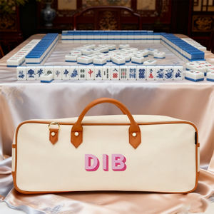 للبيع بالجملة ، رف <span class=keywords><strong>Mahjong</strong></span> مخصص ، أكياس بلاط <span class=keywords><strong>Mahjong</strong></span> ، حقيبة <span class=keywords><strong>Mahjong</strong></span> من القماش بسحاب أحادي الشكل - Product Image 1