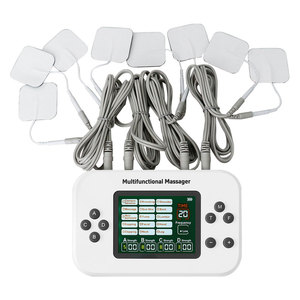 Estimulador Muscular Eléctrico de 4 Salidas, Dispositivo de Fisioterapia de Alta Frecuencia, <span class=keywords><strong>Electroestimulador</strong></span> de Pulsos EMS TENS - Product Image 1