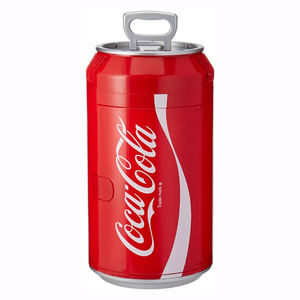 Mini Nevera Nihao con Forma <span class=keywords><strong>de</strong></span> Lata Redonda, Refrigerador Vertical para Bebidas y Cerveza, <span class=keywords><strong>Congelador</strong></span> para Tiendas <span class=keywords><strong>de</strong></span> Conveniencia y Supermercados - Product Image 5