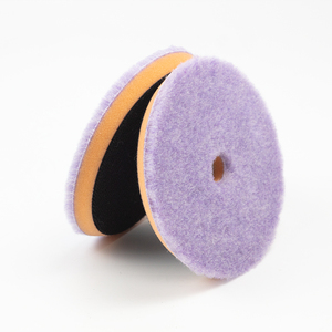 Disque de polissage en <span class=keywords><strong>laine</strong></span> de 180 mm (6 pouces) à coupe lourde, grain 100, OEM pour le polissage automobile - Product Image 2