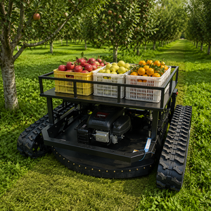 <span class=keywords><strong>Robot</strong></span> Rasaerba Industriale ad Alta Potenza 24V 48V con Telecomando, Larghezza di Taglio 500-1200mm, Rasaerba Ibrido Elettrico a Olio - Product Image 2