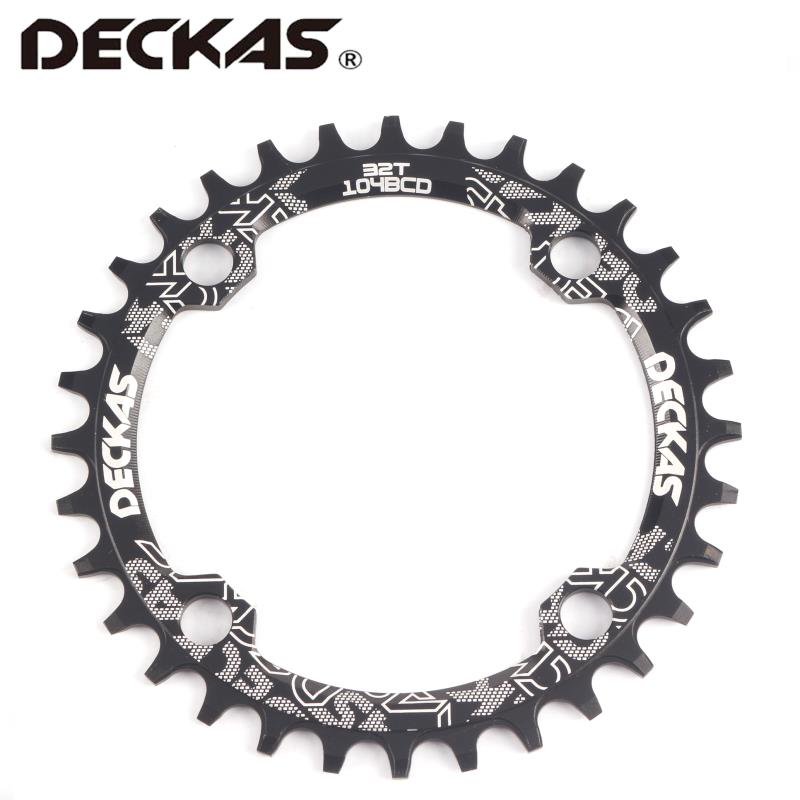 30-52T MTB Bike Chainring Round & Oval 104BCD Bike Narrow Wide Single Chain Ring