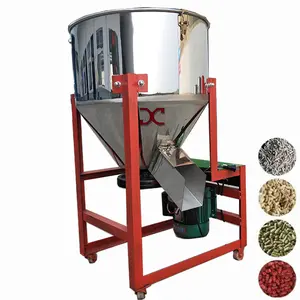 Stainless Steel Poultry Feeding Mixer Processing Grain Grinder Machine Animal Feed Mill Mixer