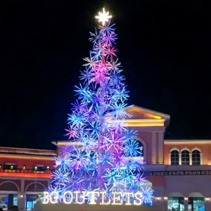 Attractive IP65 Waterproof <b>LED</b> Firework <b>Tree</b> <b>Light</b> with Customizable Color and High CRI 95 for Outdoor Landscape & Leisure Zones - Product Image 1