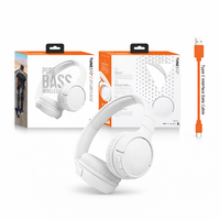 Headset Nirkabel Over-Ear New Explosions BT510 dengan Peredam Kebisingan Aktif (ANC), Pengisian Daya Tipe-C, Suara Bass Murni, Kontrol Sentuh