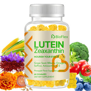 Integratori Gommosi per la Salute della Vista con Zeaxantina e Luteina, Formula Erboristica 100% Naturale con Vitamina C ed E, Fornitore Cinese - Product Image 1