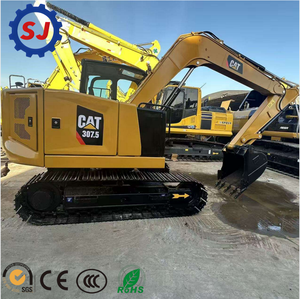 Mini-excavatrice sur chenilles Cat 307.5 d'occasion importée du Japon, moteur à faible kilométrage, rapport moteur, pour travaux routiers, Cat 307.5 d'occasion - Product Image 1