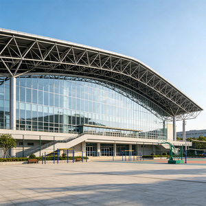 Edificio Deportivo de Estructura de Acero, Estructura Industrial Prefabricada, Galvanizada de Alta Resistencia, Modular, Duradera, Económica, en Venta - Product Image 1