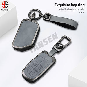 2024ใหม่เคสใส่กุญแจรถสำหรับ JEEP RENEGADE Grand Cherokee Wrangler <span class=keywords><strong>JL</strong></span> JK JLU XD 2018-2022อุปกรณ์เสริมป้องกันกุญแจ - Product Image 4