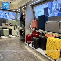 Valise Présentoir Chariot Bagages Présentoir Sac Armoire Murale Détail Luminaire Étagère Île Vitrine Unité