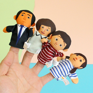 2025 mới ngón tay con rối đồ chơi mềm sang trọng giáo dục ngón tay con rối Quà Tặng cha mẹ con nhồi bông sang trọng ngón tay con rối đồ chơi - Product Image 5