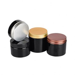Empty Transparent Eco-friendly Recyclable <b>PET</b> Candy for Food Storage Pots 80ml 100ml 120ml 150ml 250ml Cosmetic Plastic Jars - Product Image 3