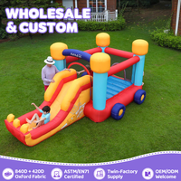 Château gonflable OEM/ODM avec toboggan pour usage domestique, château rebondissant gonflable pour enfants