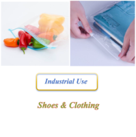 Sacs coulissants en PE de qualité supérieure, vente directe d'usine chinoise, pochettes d'emballage en plastique transparent, impression de logo personnalisée et taille flexible