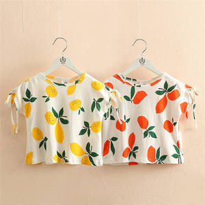 Vêtements indiens en gros pour t-shirts personnalisés pour filles de 6 ans avec impression intégrale, achat en gros en provenance de Chine - Product Image 2