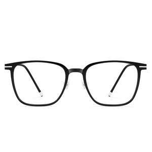 Sven Lunettes ultralégères à monture carrée en titane pur pour hommes 82008 Danyang Optical Frame Taille moyenne - Product Image 5