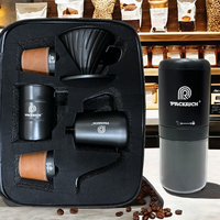 Kit de Preparación de Café Todo en Uno para Exteriores, Diseño Clásico de Acero Inoxidable 304, Ecológico, Excelente Calidad, Marca OEM