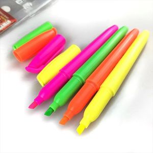 Ensemble de marqueurs surligneurs portables, 10 couleurs fluorescentes, paquet de 30 pièces, facile à transporter pour les étudiants en <span class=keywords><strong>voyage</strong></span> - Product Image 6