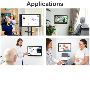 Phòng khám y tế cửa hàng bán lẻ telemedicine hiển thị áp phích kỹ thuật số cho khu vực chờ bệnh nhân - Product Image 4
