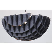 Lampe suspendue LED moderne nordique en feutre PET blanc chaud, hauteur réglable, recyclable, acoustique, pour intérieur, maison, bureau, CRI