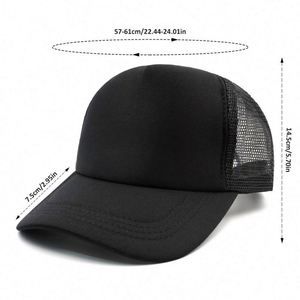 Gorra Deportiva OEM de 5 Paneles, Gorras de Malla de Espuma, Gorra Trucker con Diseño de Logotipo Personalizado, Patrón de Bordado 3D, Impresión por Sublimación, Moda Ciclismo - Product Image 3