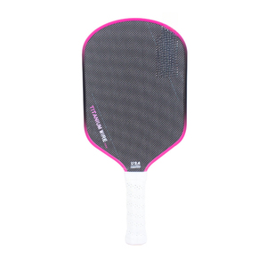 Raquette de pickleball Professor Titanium Pro Aero, <span class=keywords><strong>5</strong></span>ème génération, noyau pressé à chaud, fibre de carbone brute PhD, approuvée par USA Pickleball - Product Image 2